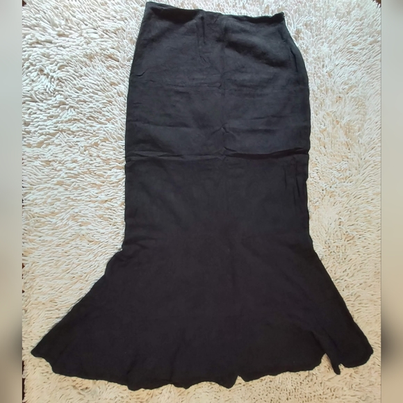 Princess Polly long black mermaid skirt- size 4 - Picture 10 of 10